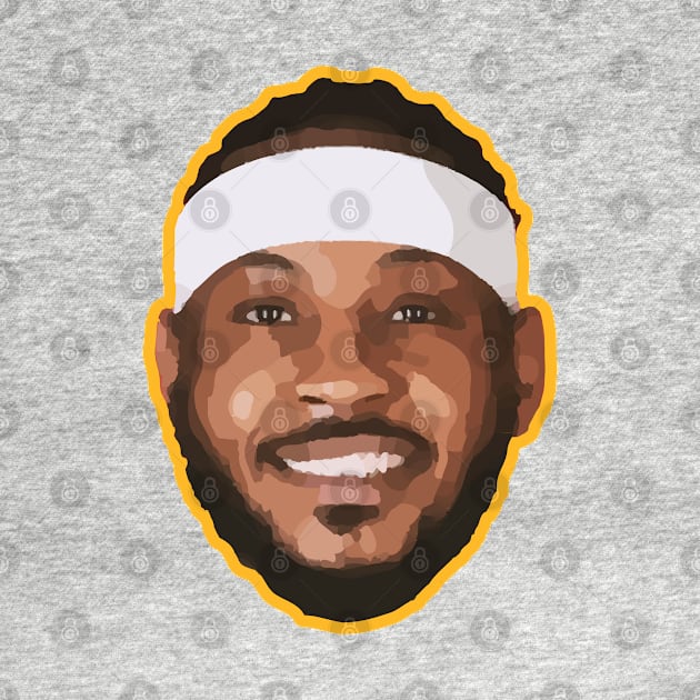 Carmelo Anthony by Playful Creatives